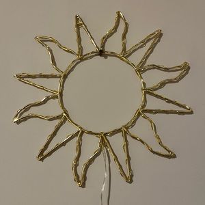 Urban outfitters sun wall light